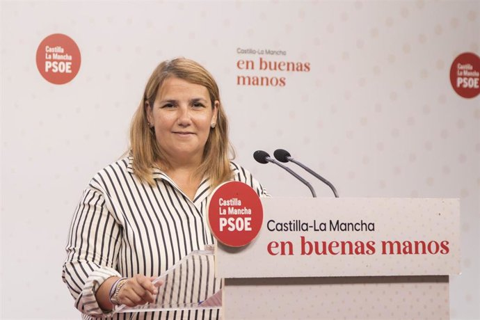 La presidenta de la Ejecutiva provincial del PSOE de Toledo, Tita García Élez.