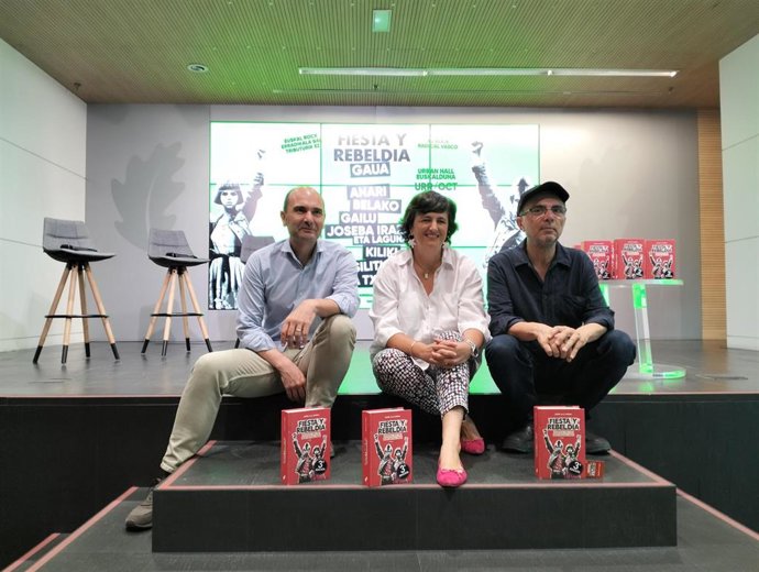 Presentación del evento en la sala de prensa de la Diputación foral de Bizkaia.
