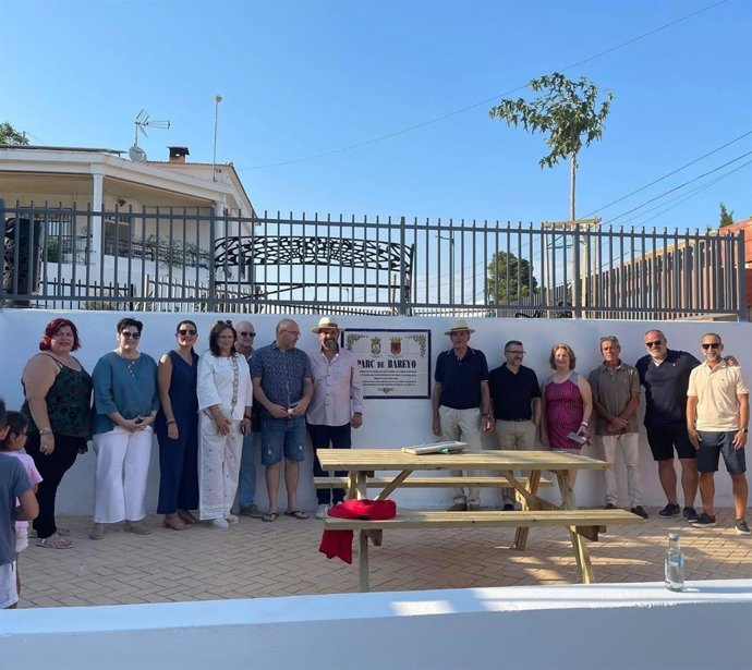 El Ayuntamiento de Bareyo visita en Catadau el Parque de Bareyo en reconocimiento a la solidaridad tras la DANA