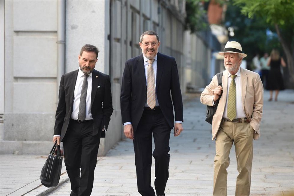 El empresario José Ruz llega al Tribunal Supremo a declarar por el caso Koldo, a 4 de julio de 2025, en Madrid (España).