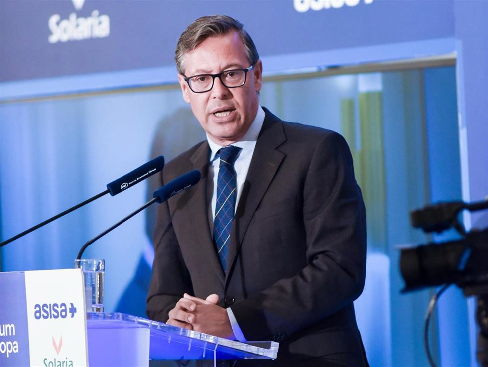 El secretario General del PP de la Comunidad de Madrid, Alfonso Serrano.