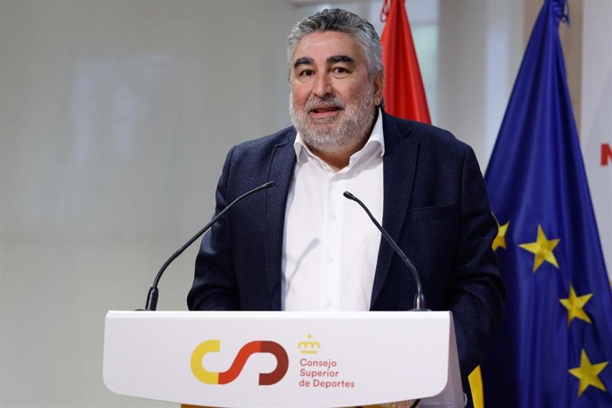 Archivo - El presidente del CSD, José Manuel Rodríguez Uribes, en un evento en la sede del organismo.