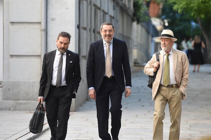 El empresario José Ruz llega al Tribunal Supremo a declarar por el ‘caso Koldo’, a 4 de julio de 2025, en Madrid (España).