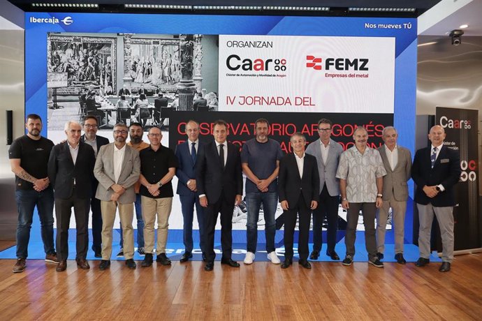 Reunión del Observatorio de la Automoción este viernes en el Espacio Xplora de Ibercaja.