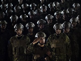 Archivo - Imagen de archivo de las fuerzas de seguridad de El Salvador.