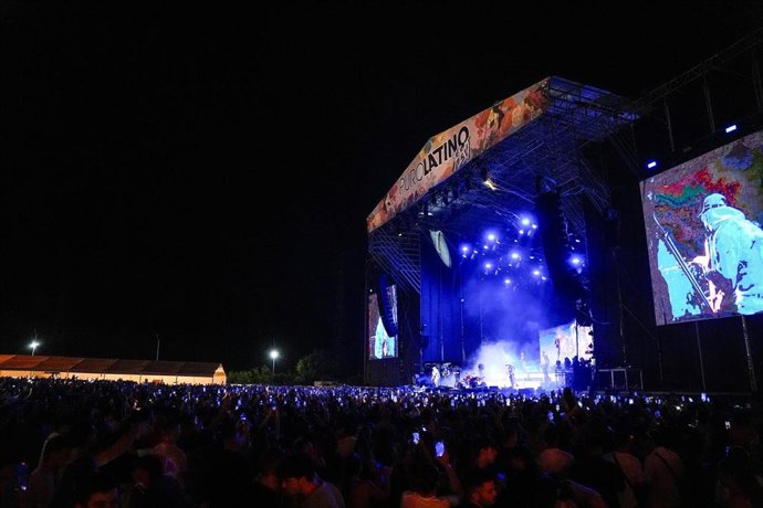 Archivo - El Festival Puro Latino 2024 en Sevilla. 