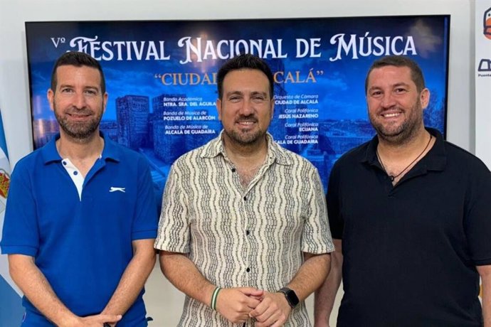 El delegado de Cultura presenta el V Festival Nacional de Música 'Ciudad de Alcalá'.