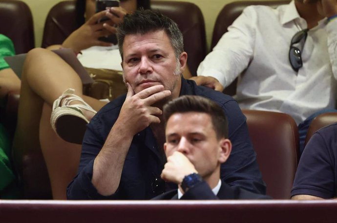 Archivo - El humorista Héctor de Miguel conocido como Quequé durante la primera jornada de la 26 edición del Debate sobre el Estado de la Nación, en el Congreso de los Diputados, a 12 de julio de 2022, en Madrid (España).