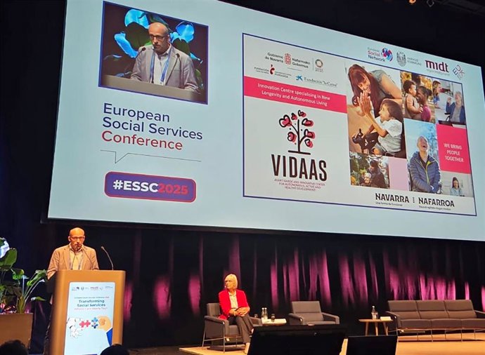 Txerra García de Eulate, director general de Planificación, Coordinación, Innovación y Evaluación de Políticas Públicas del Gobierno de Navarra, participa en la European Social Network Conference de Aarhus, en Dinamarca.