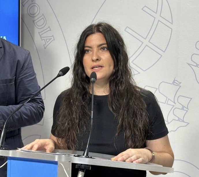 La portavoz de la Red Feminista de Izquierda Unida en Huelva, Ana Delgado.