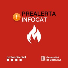El pla Infocat es manté en prealerta