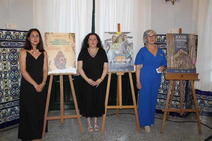 Presentación del cartel y la temática de sus XXVIII Jornadas Medievales de Cortegana.