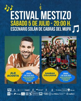Ale Acosta y Sambas Colgadas pondrán este sábado el broche festivo a Estival Cuenca 25.