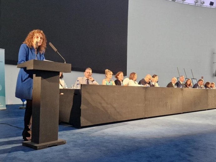 La consejera de Educación, Eva Ledo