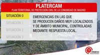 Emergencias recomienda a los vecinos de Alcalá y Meco cerrar ventanas y no salir a la calle por el incendio de Azuqueca