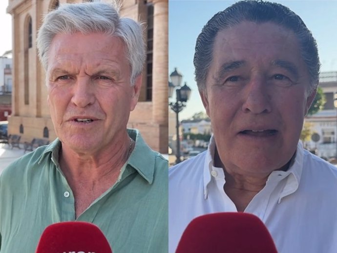 Juan Antonio Ruiz 'Espartaco' y José Antonio Campuzano