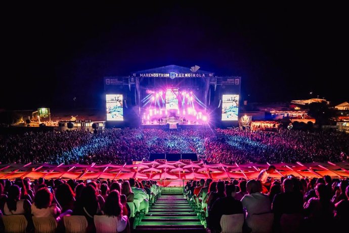 En el concierto de Antoñito Molina en Marenostrum Fuengirola, el festival recibió a su visitante número un millón.