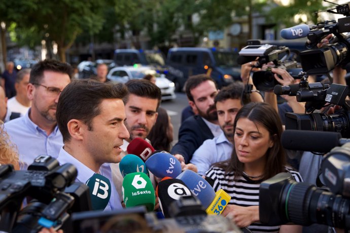 El secretario general del PSOE de Cantabria, Pedro Casares