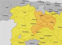 La Aemet activa el aviso naranja por lluvias y tormentas en Segovia, Soria y Burgos