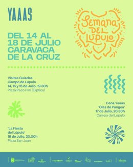 Cartel de la 'Semana del Lúpulo'