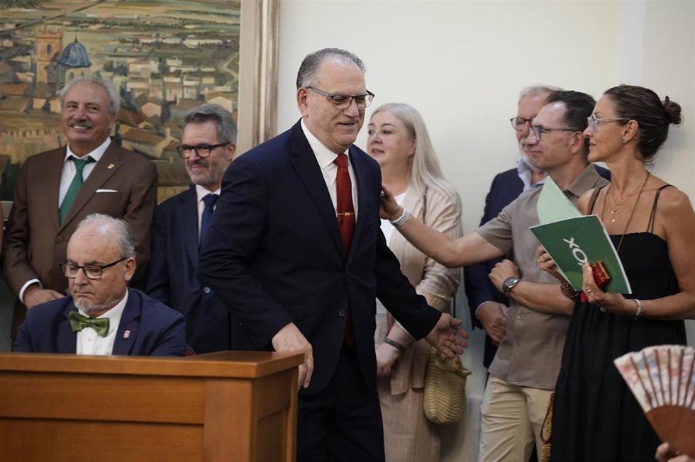 José Miguel Mollá, De Vox, Se Ha Convertido Este Sábado En El Nuevo Alcalde Del Municipio Albaceteño De Caudete