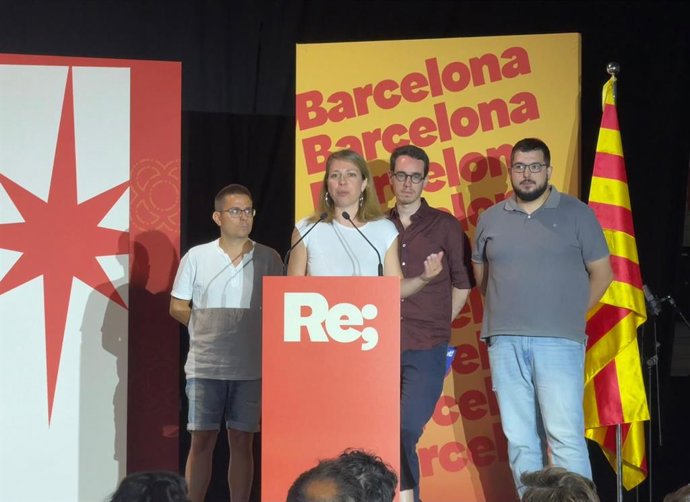 La líder de BComú a l'Ajuntament de Barcelona, Janet Sanz