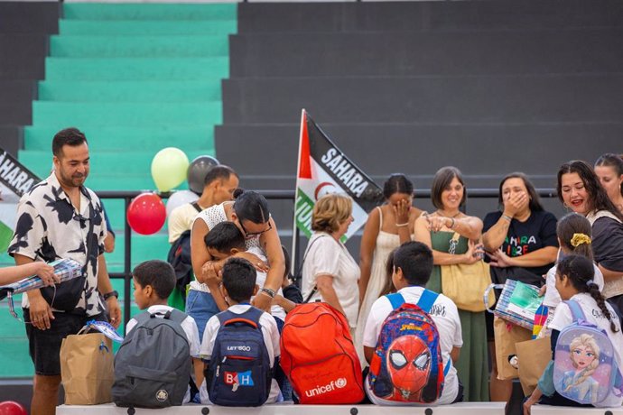 San Fernando recibe a los niños saharauis que disfrutarán del programa 'Vacaciones en Paz'