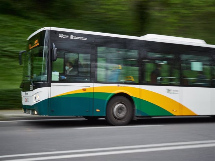 Un autobús urbano.