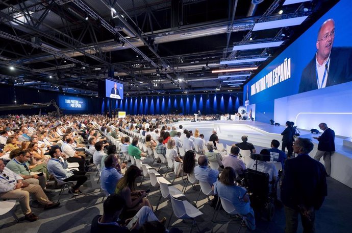 Segunda jornada del XXI Congreso Nacional del Partido Popular, a 5 de julio de 2025, en Madrid (España). Con el lema ‘Toma partido por España’