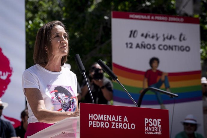 La secretaria general del PSOE Madrid Ciudad y portavoz del PSOE en el Ayuntamiento de Madrid, Reyes Maroto