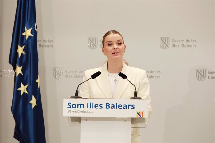 Archivo - La presidenta del Govern, Marga Prohens. Archivo