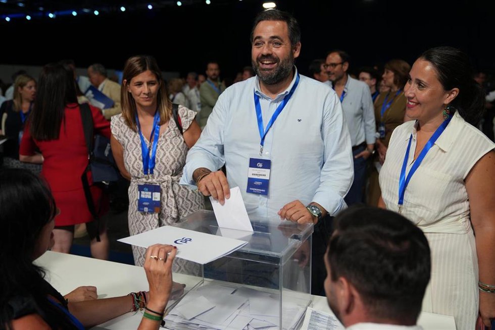 El presidente del PP Paco Núñez