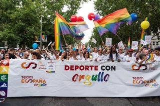 El CSD participa por primera vez en la manifestación estatal del Orgullo LGTBI