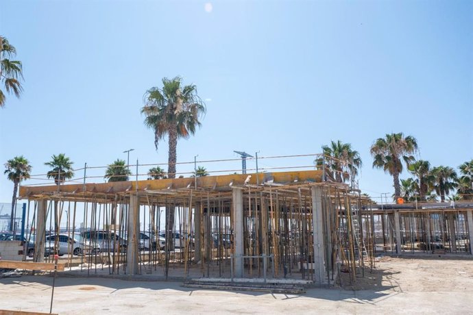 Las obras del nuevo edificio del Complejo Deportivo Puntales-La Paz se encuentran al 26% de su ejecución.