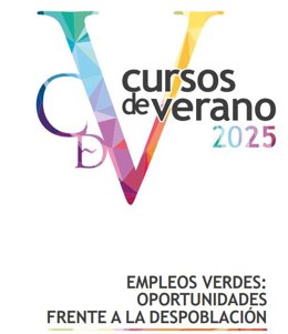 Cartel del curso de verano 'Empleos verdes: Oportunidades frente a la despoblación', que se desarrollará en la Real Colegiata de San Isidoro.