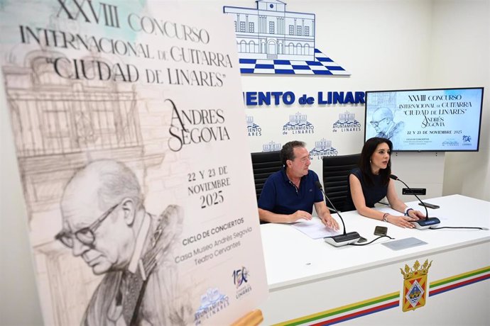 Presentación del XXVIII Concurso Internacional de Guitarra Ciudad de Linares Andrés Segovia.