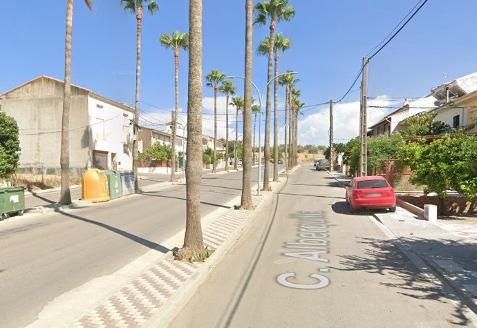 Captura de la calle Alberquilla, lugar del suceso.