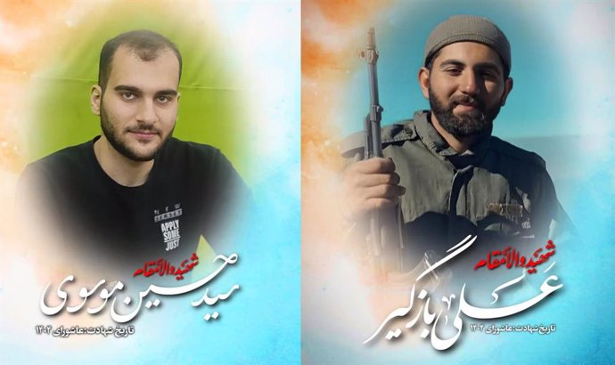 Membros da Guarda Revolucionária Iraniana mortos ao manusear um dispositivo explosivo lançado por Israel