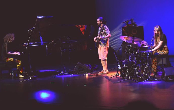 La banda ganadora del concurso de grupos de Getxo Jazz,  L.A.B. TRIO
