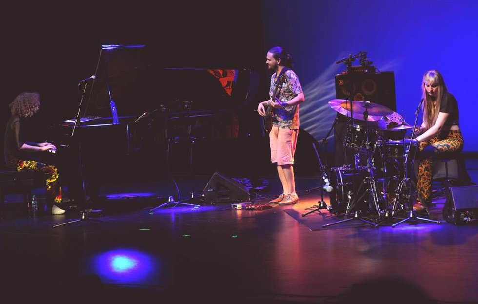 La banda ganadora del concurso de grupos de Getxo Jazz,  L.A.B. TRIO