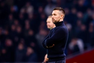 Archivo - Head Coach Francesco Farioli of AFC Ajax during the Netherlands championship Eredivisie football match between AFC Ajax and FC Utrecht on December 4, 2024 at Johan Cruijff ArenA in Amsterdam, Netherlands - Photo Broer van den Boom / Orange Pictu