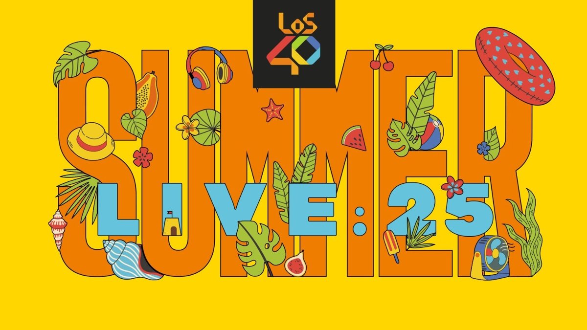 LOS40 Summer Live 2025 recorrerá 22 localidades españolas con parada en Candás (Asturias)