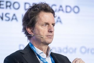 Archivo - El consejero delegado del Grupo Godó, Carlos Godó, en la inauguración del evento ‘Claves 2023’ que organiza la Asociación de Medios de Información (AMI), en el Beatriz Madrid Auditorio, a 1 de diciembre de 2022, en Madrid (España). Bajo el lema 