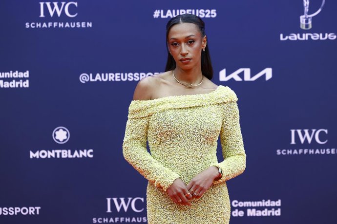 Archivo - Ana Peleteiro during the Laureus World Sports Awards Madrid 2025 at Palacio de Cibeles April 21, 2025 in Madrid, Spain.
