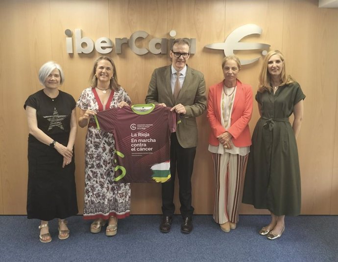 Fundación Ibercaja firma un acuerdo de colaboración con la AECC La Rioja para promoción y desarrollo de actividades