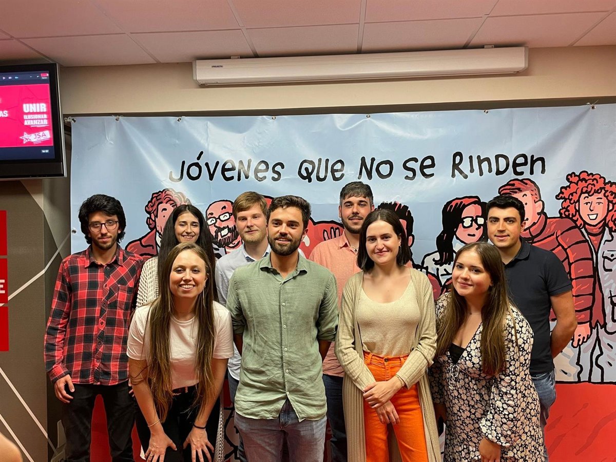 Sergio Llera, nuevo secretario general de las Juventudes Socialistas de Asturias