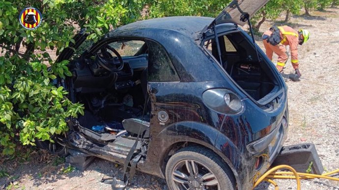 Accidente en la Font d'en Carròs