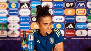 La seleccionadora nacional femenina de fútbol, Montse Tomé