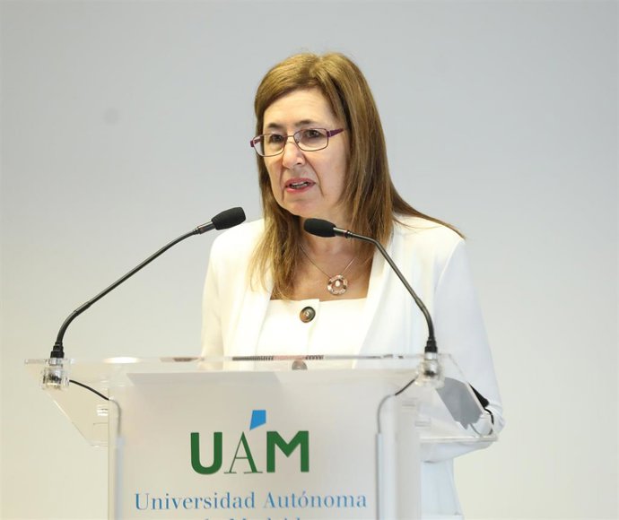 Archivo - La nueva rectora de la Universidad Autónoma de Madrid, Amaya Mendikoetxea