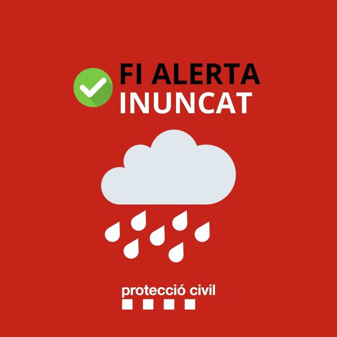 Archivo - Desactivada l'alerta Inuncat a Catalunya